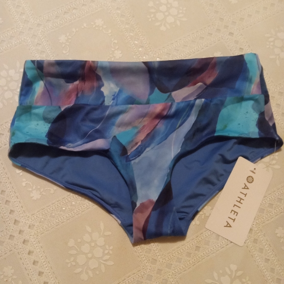 🆕 Athleta Malibu Printed Boyshort in Make A Splash, XS, NWT - Picture 10 of 15
